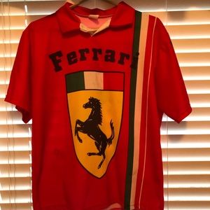 Vintage Ferrari World Champion Racing Polo Shirt